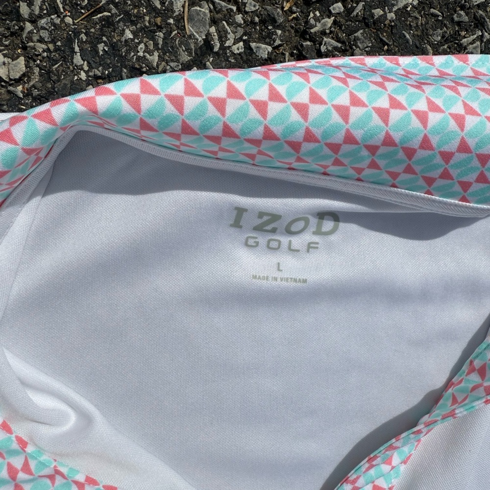 Izod White Short Sleeve Top and Skort Golf Set - Picture 4 of 4